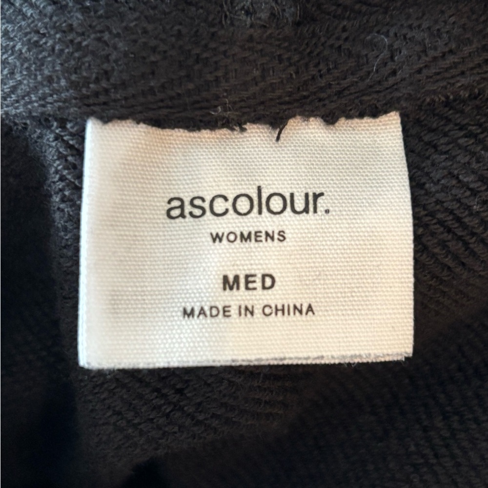As Colour, hoodie, crop top, black , medium